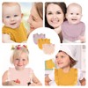 Roinaid Pack of 3 baby bibs, baby bibs with press