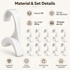 10-Piece Hanger Connector Hooks for Closet Organization – Space-Saving Accessory
