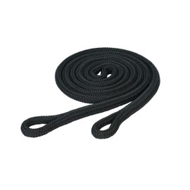 Weaver Leather Ken McNabb Yacht Braid Loop Reins , Black, 9/16" x 10'