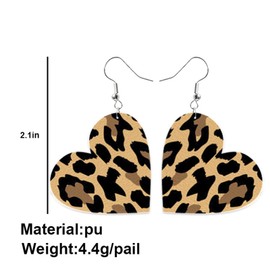 Red Heart Earrings for Women Valentines Day Gifts for Her Earrings Love Heart Dangle Earrings Valentines Day Earrings Accessories Outifts Jewelry for Women