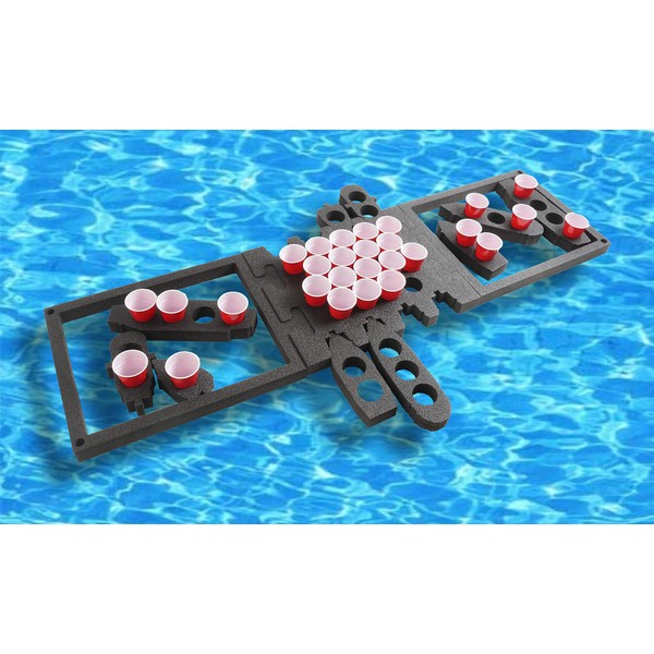 Case Club Floating Battleship Beer Pong (2" Thick Foam)