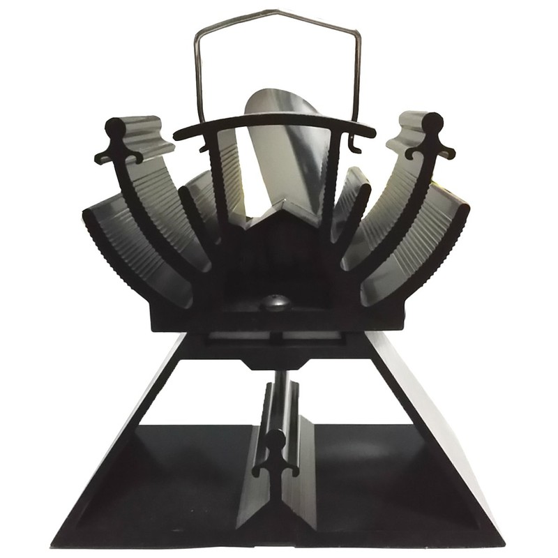 13cm Height, Mini Heat Powered Oven Fan for Small Space