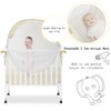 L RUNNZER Pack N Play Tent, Baby Crib Tent to