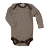Cosilana, Baby Bodysuit Long Sleeve, 70% Wool, 30% Silk, striped