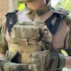 tactifans Tactical Molle Admin Pouch,Chest Rig Small Molle Chest Pouch,Storage