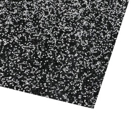 UTALIND 1 Pcs Shiny Nail Table Mat Nail Desk Pad Foldable Nail Arm Rest for Nail Cushion Pillow, Black