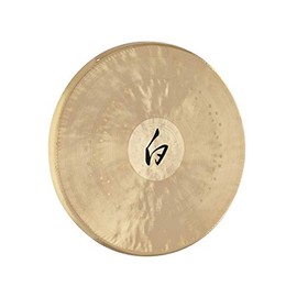 14.5" White Gong, Handcrafted Bronze Alloy — Includes Beater — For Sound Healing Therapy, Yoga and Meditation, 2-YEAR WARRANTY
