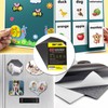 DIYMAG Adhesive Magnetic Sheets, |4" x 6"| 60 Packs, Flexible