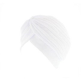 Zac's Alter Ego Pleated Vintage Style Turban - Ideal For Hair Loss or Fashion