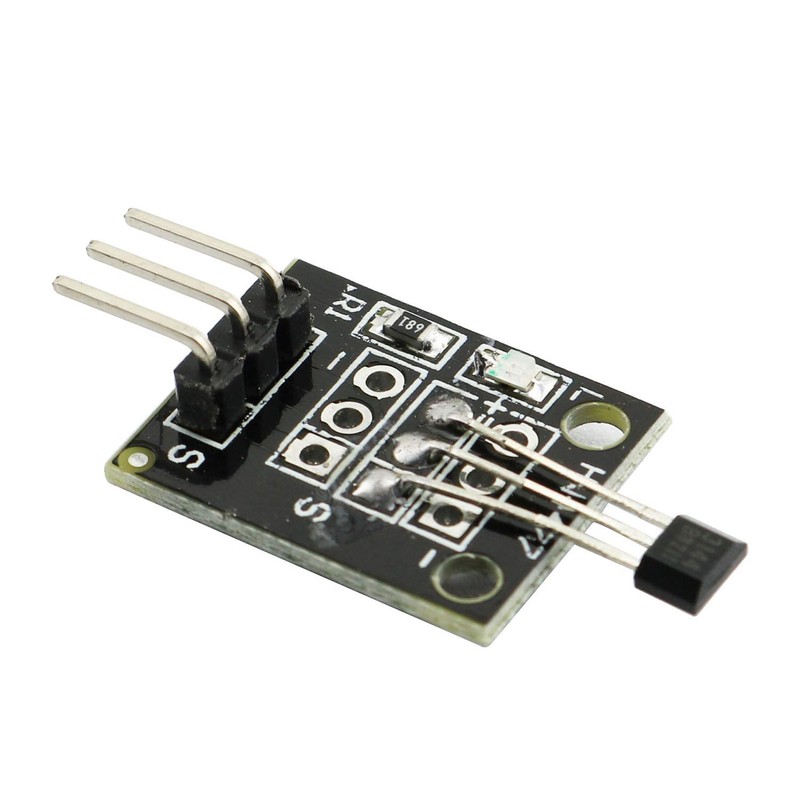 Tegg 2PCS KY-003 Hall Effect Magnetic Sensor Module for Arduino
