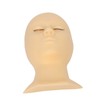 Eyelash Mannequin Head High Simulation Elastic Washable Soft Silicone Makeup