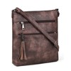 MASINTOR Crossbody Purses for Women, Multi Pocket Casual Crossbody Bag,