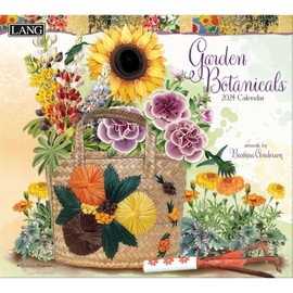 LANG Garden Botanicals 2024 Wall Calendar (24991002014)