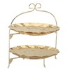 Certified International Gold Coast 2 Tier Rack with 11" Plates,