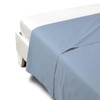 Caleffi Percalle 1003494 Percale Top Sheet Light Blue Double