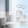 5 Pcs Toilet Paper Dispenser Key with 5 Pcs Key