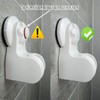 Pump&fix 45 Degrees Adjustable Handheld Shower Head Holder Suction Cup