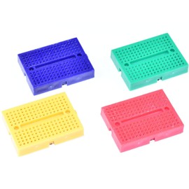 CANADUINO® 4 x Solderless Mini Breadboard 170 Tie Points - Set of 4