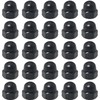 Acorn Nuts JianLing 25pcs Black Stainless Steel Hex Nut Female