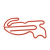 100pcs Cat Shape Paper Clips Plating Process Increased Slip Resistance