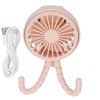 Mini Portable Fan 3 Speed 360° Rotatable Rechargeable Desktop Fan