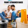 10Pcs Paint Strainer Bags, 1 Gallon Nylon Filter Bags White