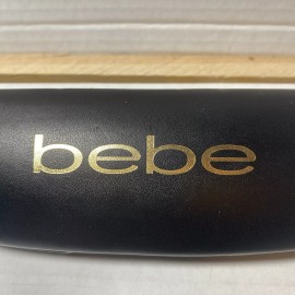 bebe NEW bebe Black Women's Plastic Sunglasses / Glasses Clamshell Hard Case