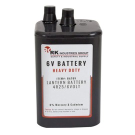 Troy Safety 6 Volt Lantern Battery 4R25 (Pack of 24)