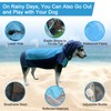 myyAA Dog Raincoat,Dog Waterproof Jacket,Reflective Dog Jacket with Hoodie,Lightweight Dog