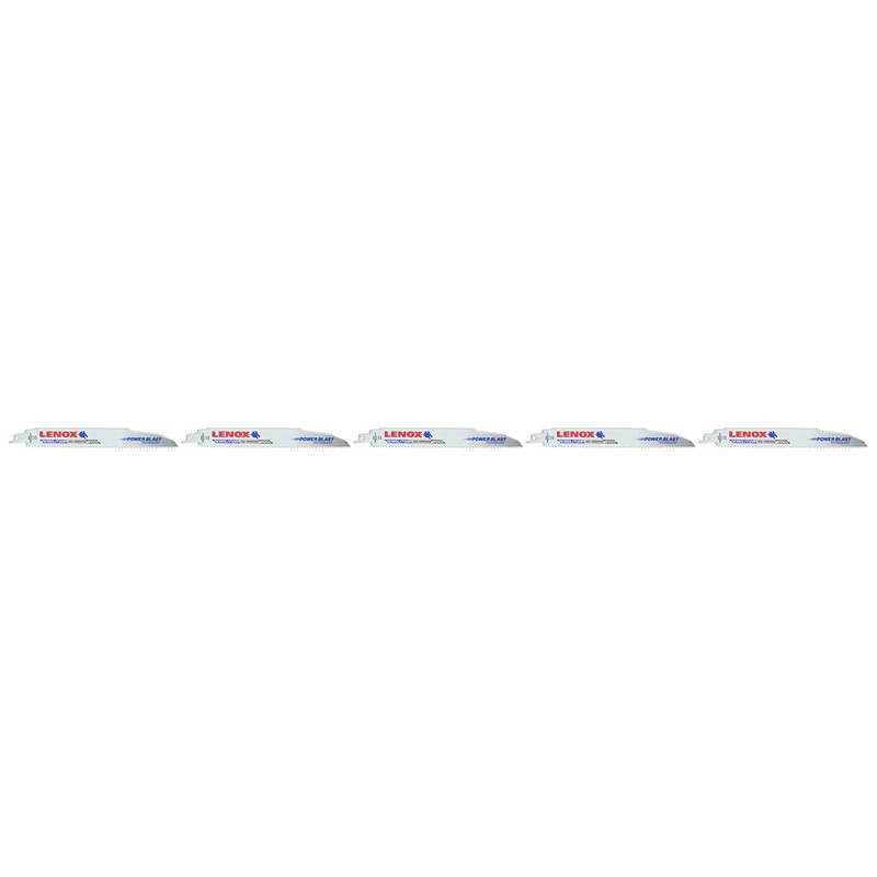 LENOX 20371-966R5 Demolition Blades, Pack of 5, 8.9 inches (225