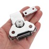 PATIKIL Spring Loaded Small Butterfly Twist Latch 3.1"x2.6", 2 Pack