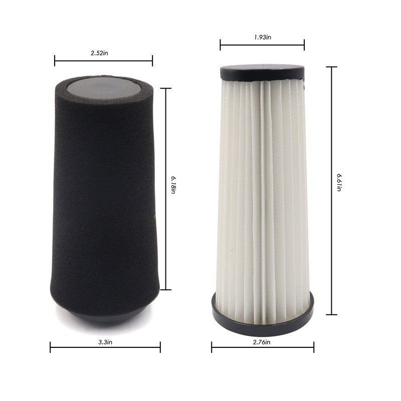 4 Pack Filters Compatible with Dirt Devil Style F112 Endura