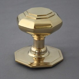 Georgian Brass Octagonal Door Pull