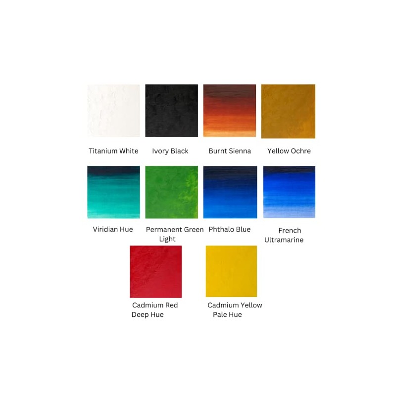 Winsor & Newton 1490619 Jgo.Oleo Winton P/Prin. C/ 10 10375