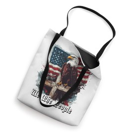 American Flag Patriotic Founding Fathers We The People USA Tote Bag