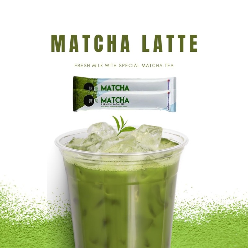 Matcha Premium Japanese - Matcha Powder 20 sachets Single Serving