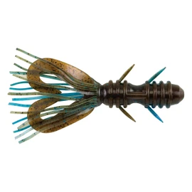 Berkley Unisex Adult PowerBait Zestail Fishing Lure 4" Okochobee Craw 6 Pack 4" (6 Count)