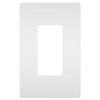 Legrand radiant Screwless Wall Plates for Decorator Rocker Outlets, 1-Gang,