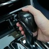 IKUESM 1pcs Carbon Fiber Car Shift Knob Shift Lever Handle