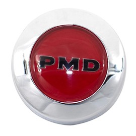 Wheel Accessories Parts 1 Pc Red Aluminum Alloy Pontiac Ralley ll Center Cap 2.80" Diameter Fits Pontiac 1967-70 Firebird GTO Lemans Tempest | 1969-73 Grand Prix | 1971-73 Ventura