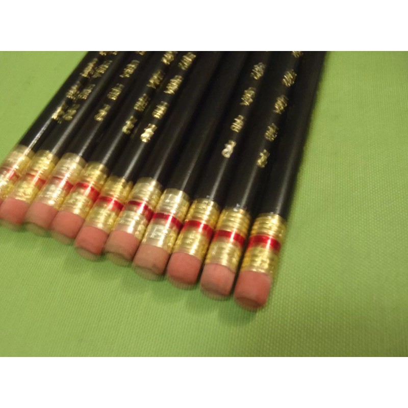 10x Vintage Mirado Black Warrior penciles,chemi