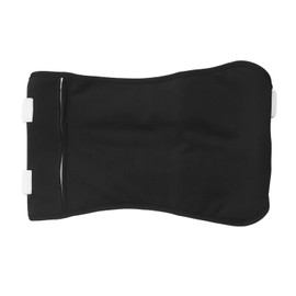 Waist Castor Oil Pack Wrap Leak Proof Reusable Washable Castor Oil Pack Kit Black