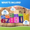 Skoolzy 44 Pc Counting Coins & Learning Set – Montessori