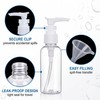 Set di 4 Flaconi da Viaggio 60 ml per Liquidi