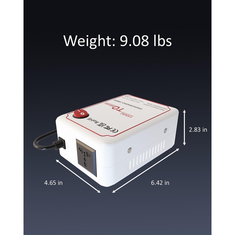 110 to 220 Voltage Converter Power Step 110v to 220v