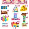 Easter Care Package Blue Box (52 Count) Filled with Candy