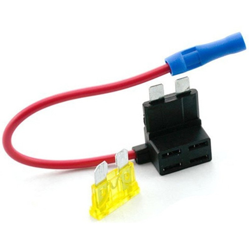 Qiorange 4-Piece Car Fuses Power Thief Power Pickup Plug Fuse