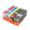 Printer Ink Cartridge Set No Fading Accurate Ink Cartridge Replacement