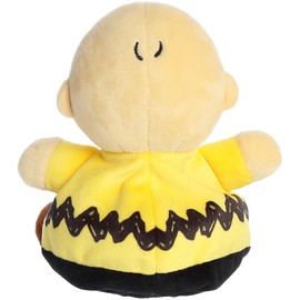 Aurora Peanuts Palm Pal Plush 2 Piece 5" Bundle, Snoopy and Charlie Brown