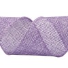 Joycrosso Burlap Wired Edge Ribbon 2 inch x 10 Yards,